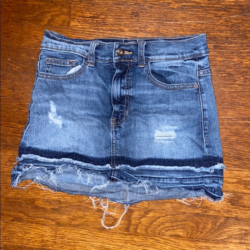 Jean skirt